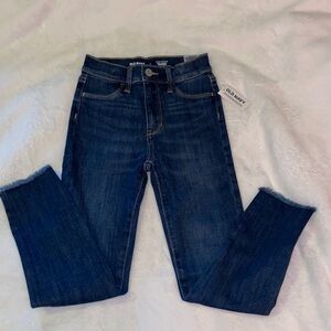 Old Navy little girls Blue jean jegging (size7)